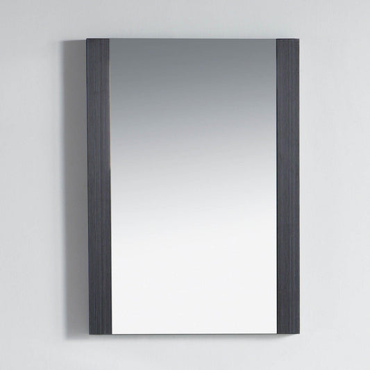 Blossom Milan 24" x 32" Silver Gray Wall-Mounted Rectangle Mirror