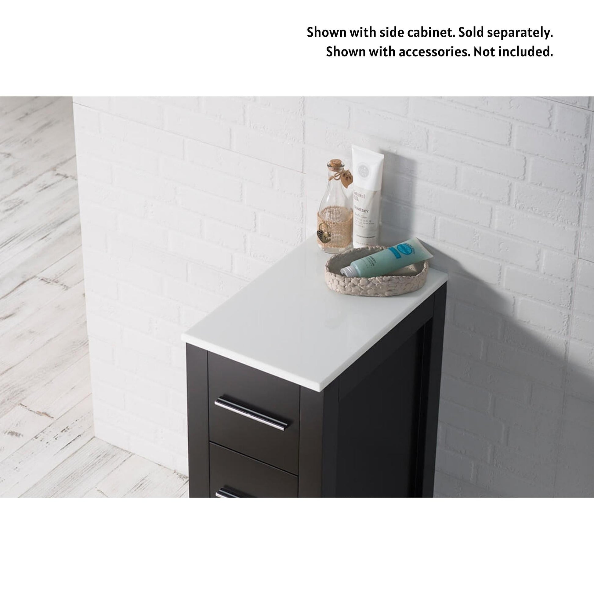 Blossom Sydney 12" x 18" White Ceramic Vanity Top – US Bath Store