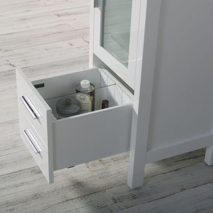 Blossom Sydney 16" 1-Drawer 1-Door White Freestanding Vanity Base