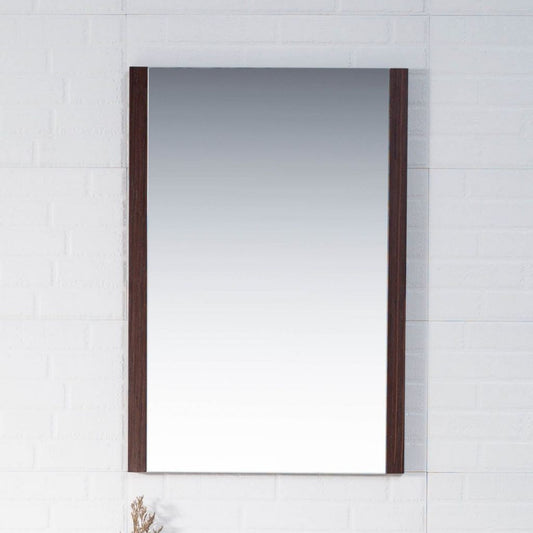 Blossom Sydney 16" x 32" Wenge Wall-Mounted Rectangle Mirror