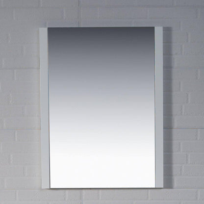 Blossom Sydney 16" x 32" White Wall-Mounted Rectangle Mirror