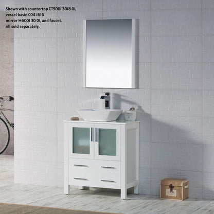 Blossom Sydney 30" White Freestanding Vanity Base