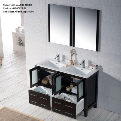 Blossom Sydney 48" Espresso Freestanding Vanity Base