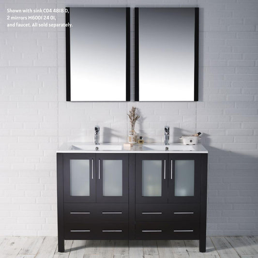 Blossom Sydney 48" Espresso Freestanding Vanity Base