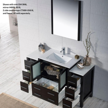 Blossom Sydney 54" Espresso Freestanding Vanity Base