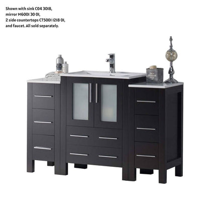 Blossom Sydney 54" Espresso Freestanding Vanity Base