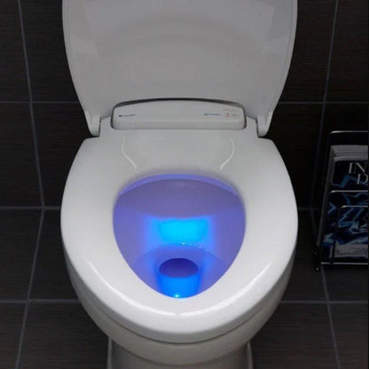 Brondell LumaWarm 20" Biscuit Elongated Electric Heated Nightlight Luxury Toilet Seat
