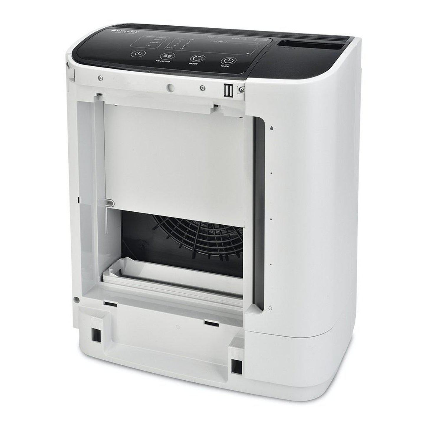 Brondell O2+ Revive PR50 White True HEPA Air Purifier & Humidifier