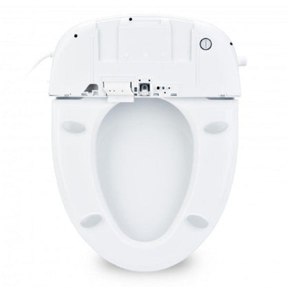 Brondell Swash DS725 19.5" White Round Electric Advanced Bidet Toilet Seat With Wireless Remote Control