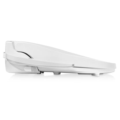 Brondell Swash Select BL67 20.7" White Elongated Electric Advanced Bidet Toilet Seat With Side Control Panel