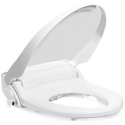 Brondell Swash Select BL97 19.5" White Round Electric Essential Bidet Toilet Seat With Wireless Remote Control