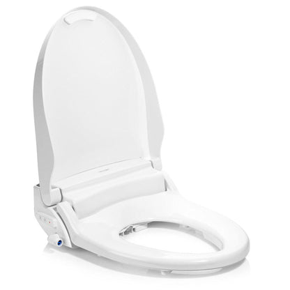 Brondell Swash Select EM617 19.5" White Round Electric Advanced Bidet Toilet Seat With Wireless Remote Control