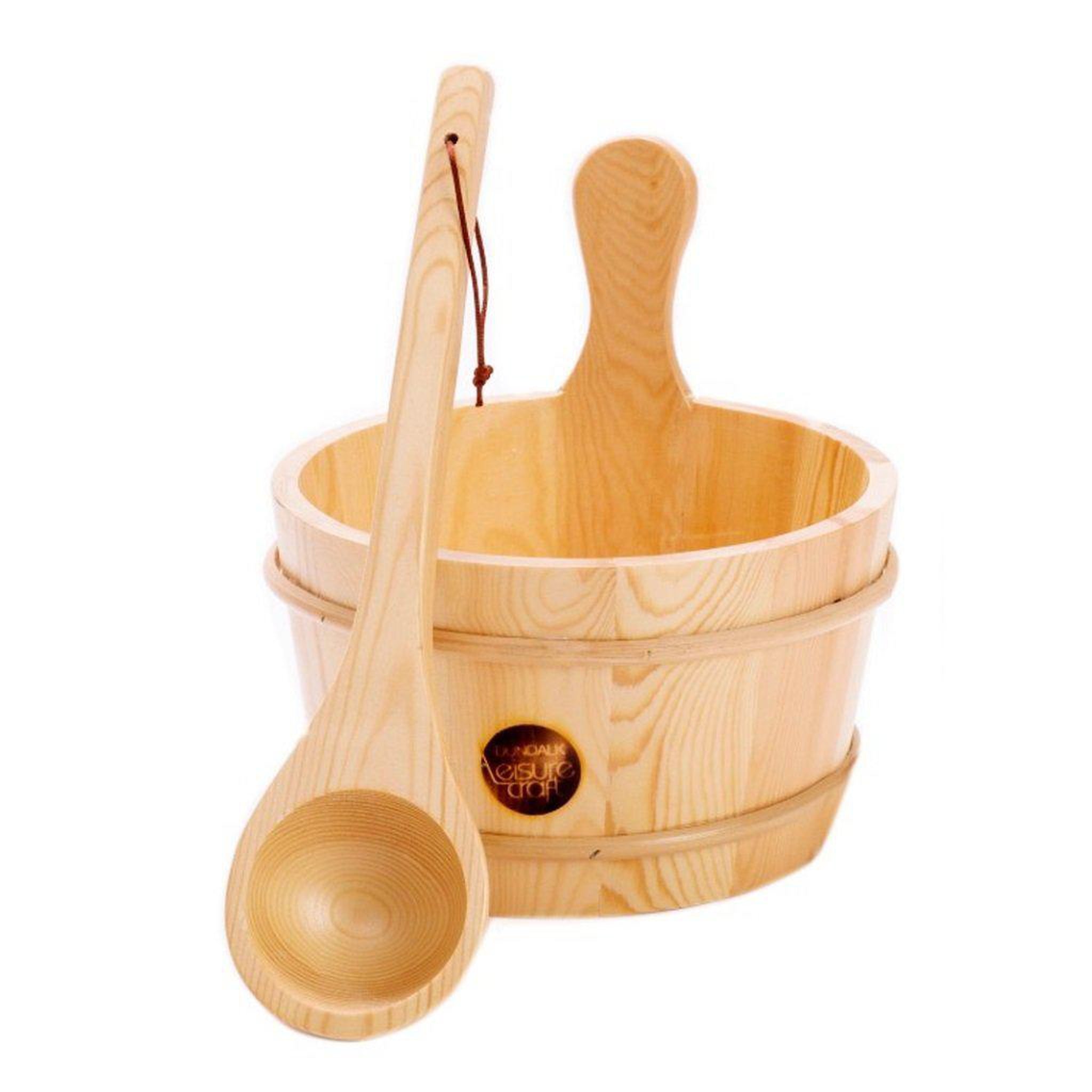 Bucket Dipper Display Bucket & Dipper for Dundalk LeisureCraft Sauna – US Bath Store
