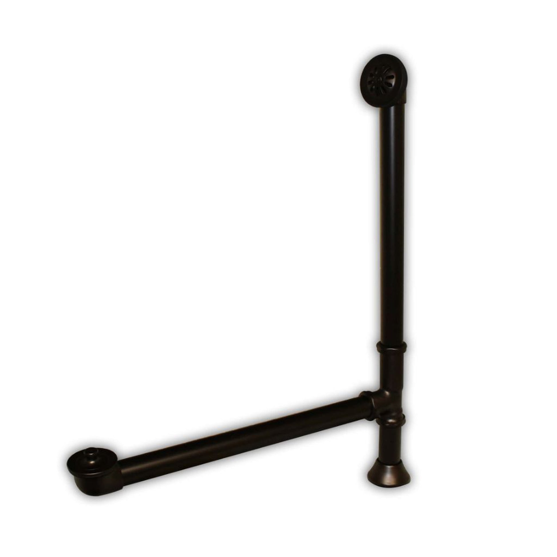 Cambridge Plumbing Oil Rubbed Bronze Modern Lift & Turn Tub Drain With Overflow Assembly