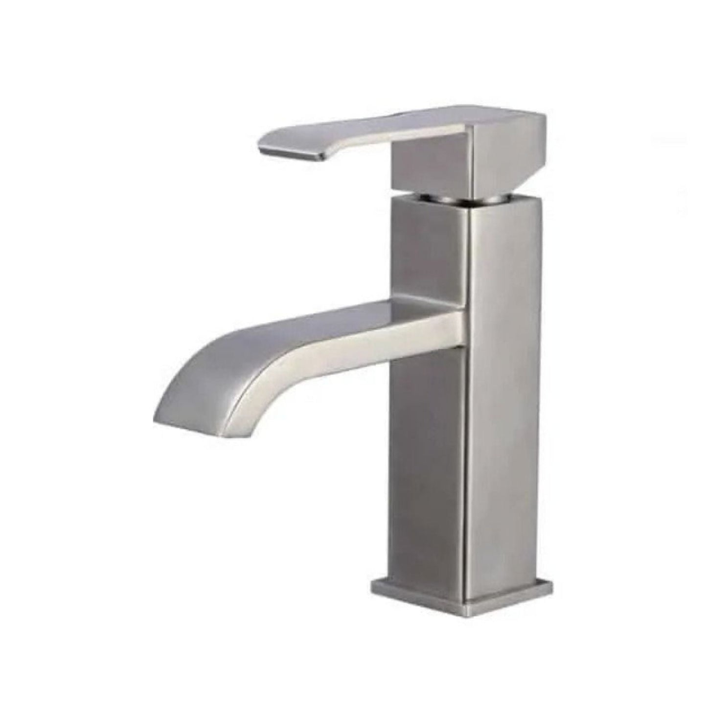 Casa Mare Single Handle Bathroom Faucet in Brushed Nickel