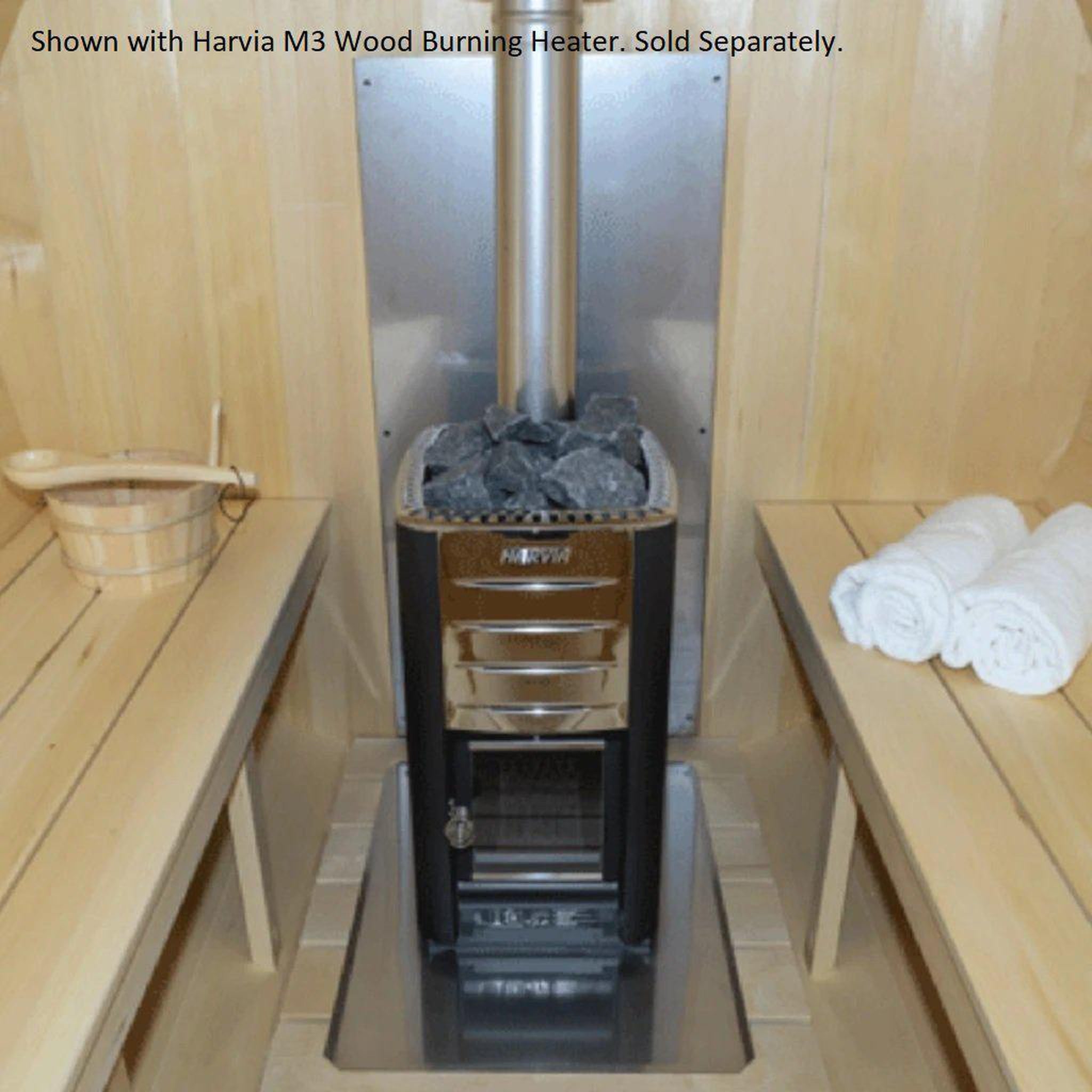 Heat Shield For Wood Burning Sauna Stove – Photo Contest