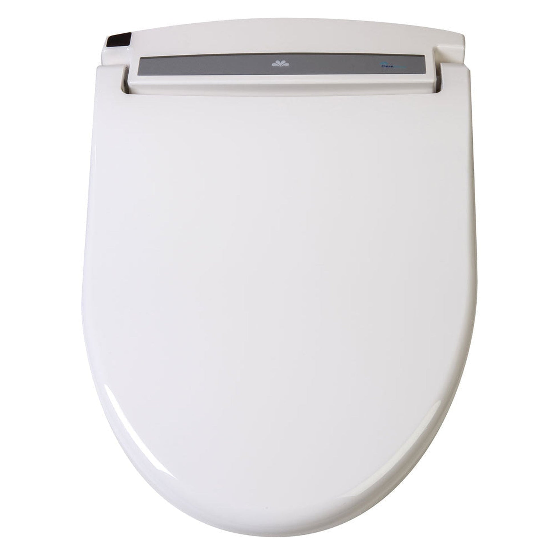 CleanSense DIB-1500R-EW White Advanced Elongated Bidet Seat With LCD Remote Control and Energy Efficient Water Heating System