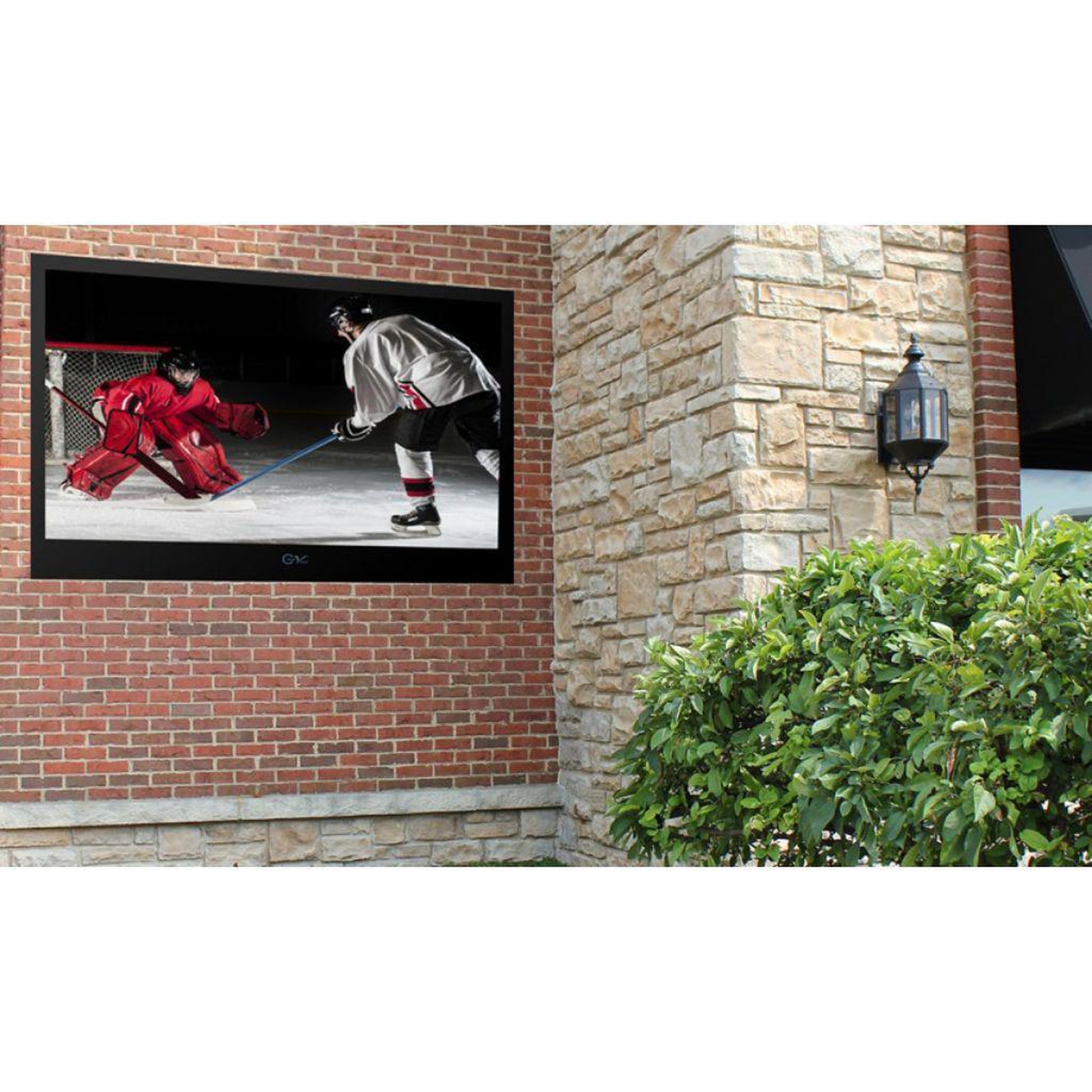 ClearView Pro-High-Brite 55" Sunlight Readable Outdoor HDTV LED - Silver Metal Finish