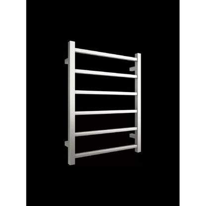 Cozy in Paris Axis 22" x 28" 68 W 200 BTU Chrome Electric Heating Wall-Mounted Towel Warmer