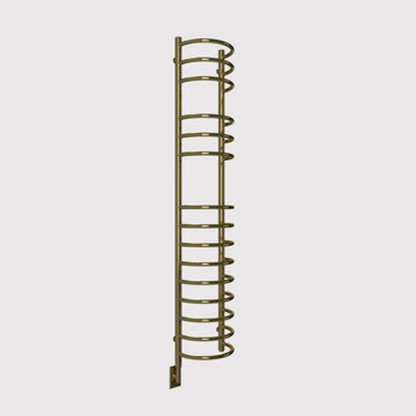 Cozy in Paris Eris 13" x 63" 400 W 387 BTU Gold Electric Heating Wall-Mounted Towel Warmer