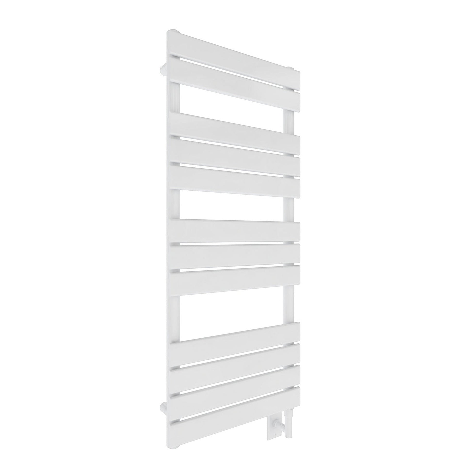 Cozy in Paris Minos 20" x 47" 500 W 610 BTU White Electric Heating Wall-Mounted Towel Warmer