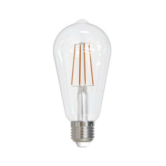 Craftmade 4.5-Watt ST21 Clear Finish, E26 Medium Base, 5.6" M.O.L., 3000K Warm White LED Light Bulb