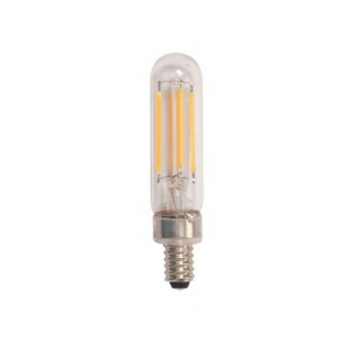 Craftmade 4.5-Watt T6 Clear Finish, E26 Medium Base, 3.4" M.O.L., 2700K Warm White LED Light Bulb