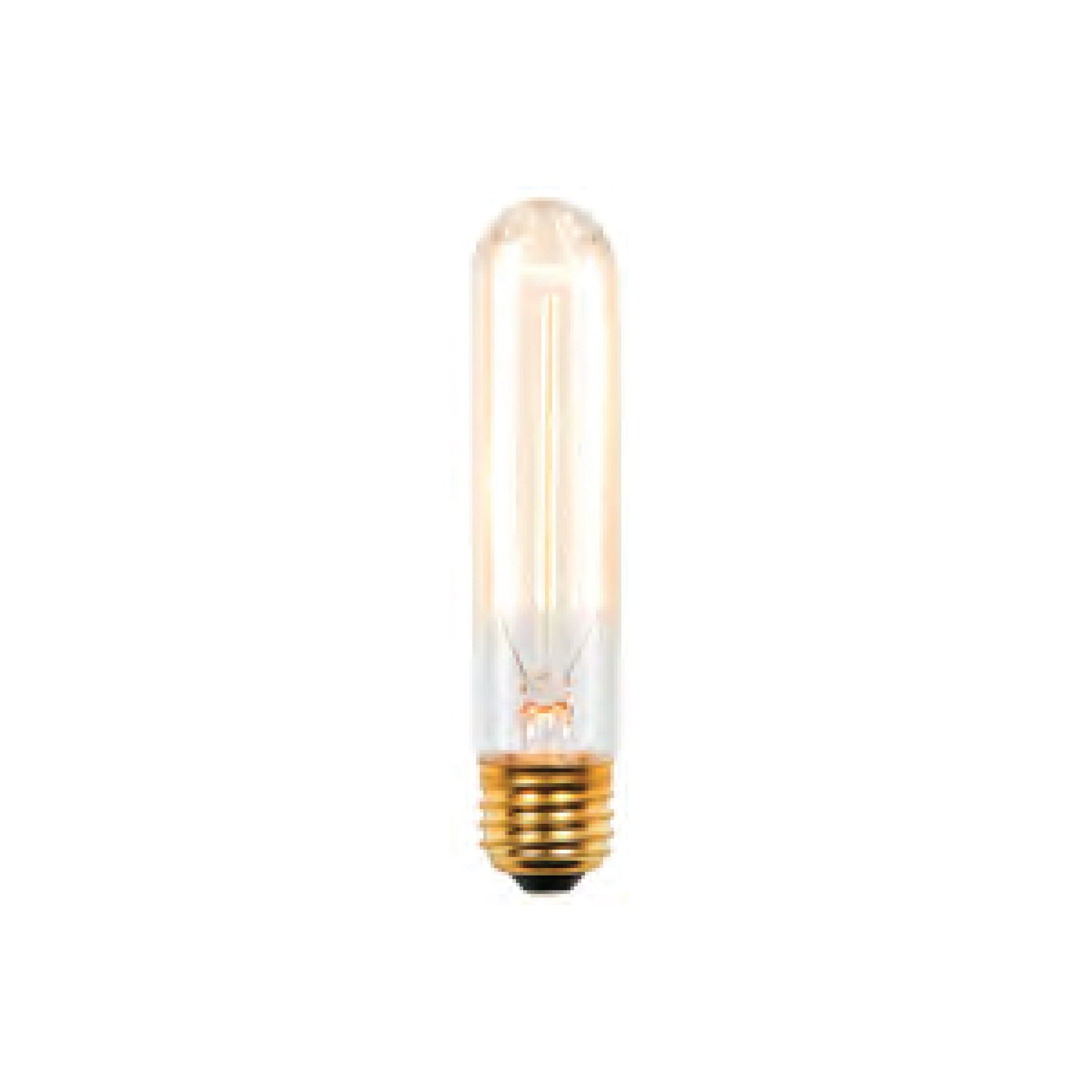Craftmade 60-Watt T9 Clear Amber Finish, E26 Medium Base, 5.5" M.O.L., 2200K Warm White Incandescent Light Bulb