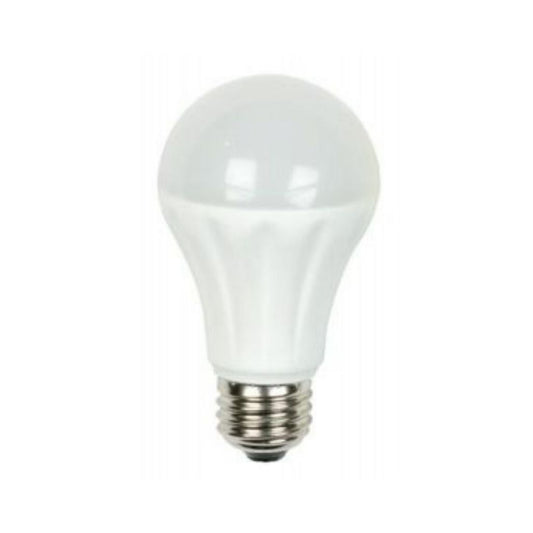 Craftmade 9-Watt A19 Frosted Finish, E26 Medium Base, 4.2" M.O.L., 3000K Warm White LED Light Bulb