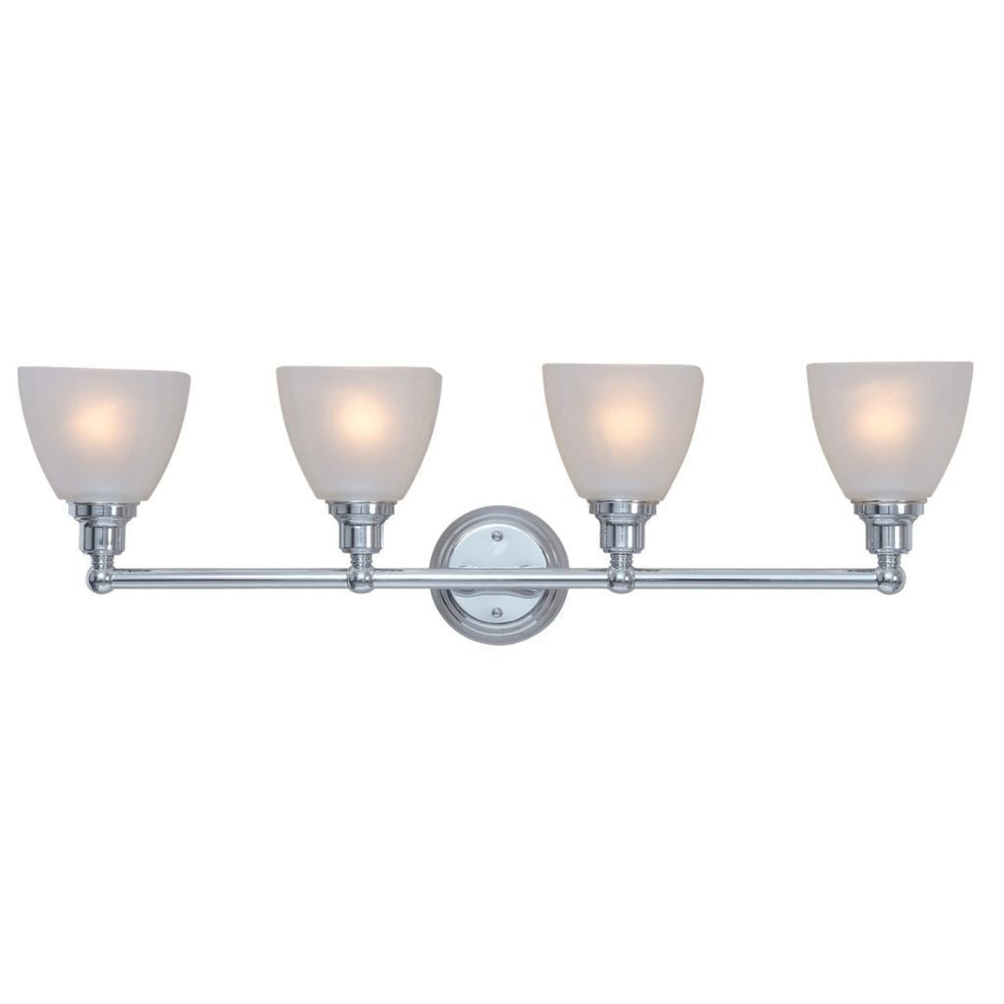 Vanity discount Light with Frosted Glass Shade