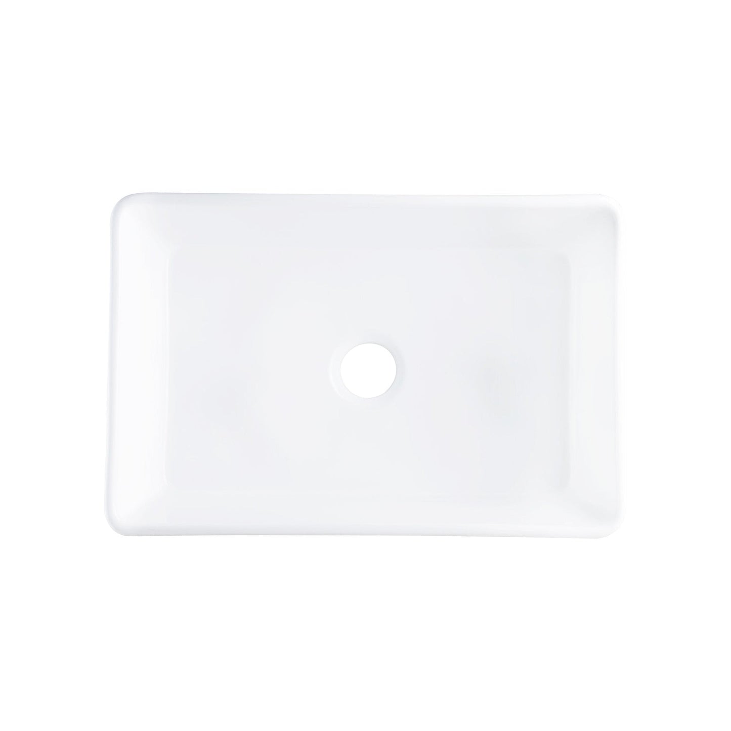 DeerValley DV-1K016 19" x 30" x 10" White Ceramic Farmhouse Single Kitchen Sink With Apron Front Designed