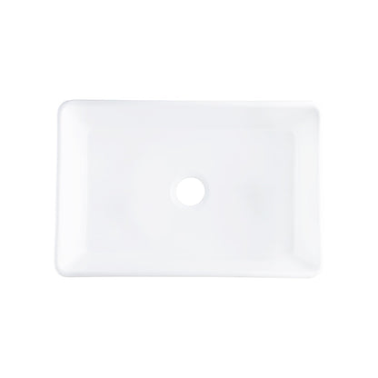 DeerValley DV-1K016 19" x 30" x 10" White Ceramic Farmhouse Single Kitchen Sink With Apron Front Designed