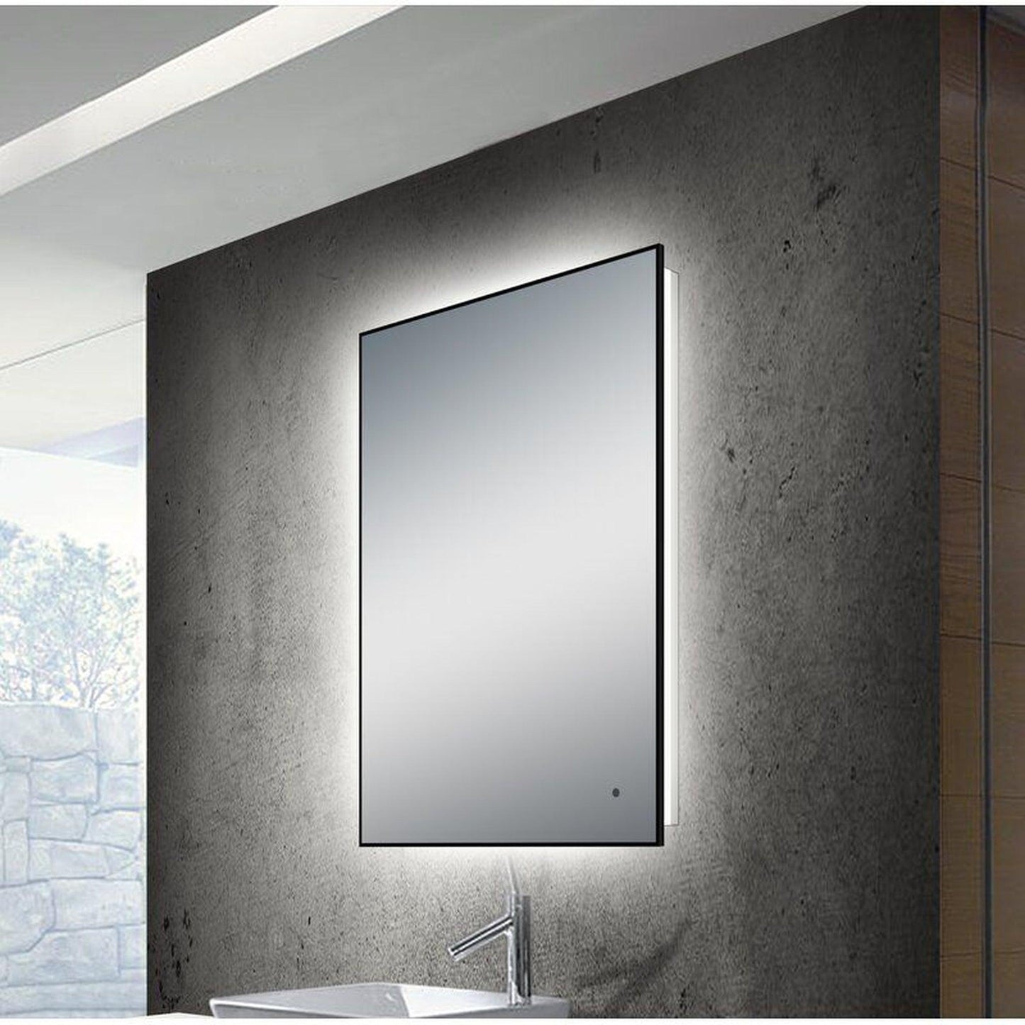 DreamWerks Martz 27" W x 35" H LED Mirror