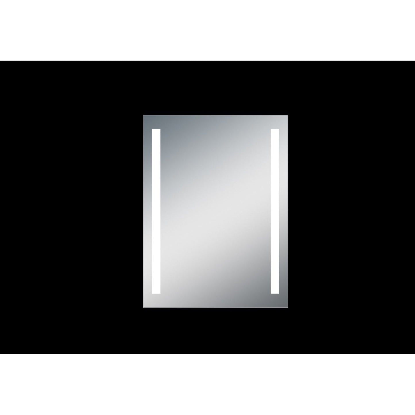 DreamWerks Treviso 20" W x 26" H LED Mirror with Dimmer and Defogger