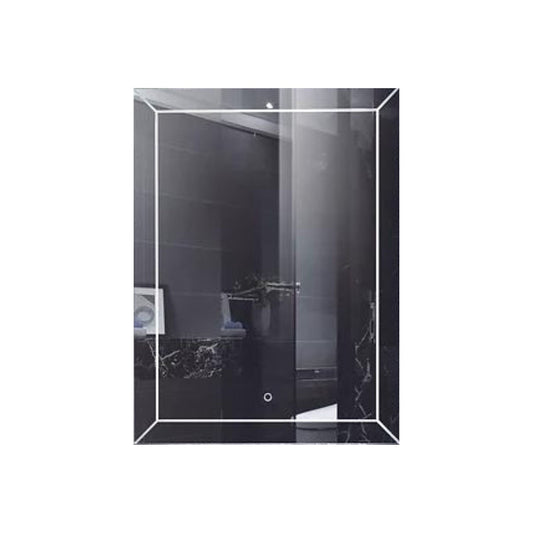 Duko Athena 24" x 30" Bathroom Vanity LED Mirror With Touch Switch and Demister
