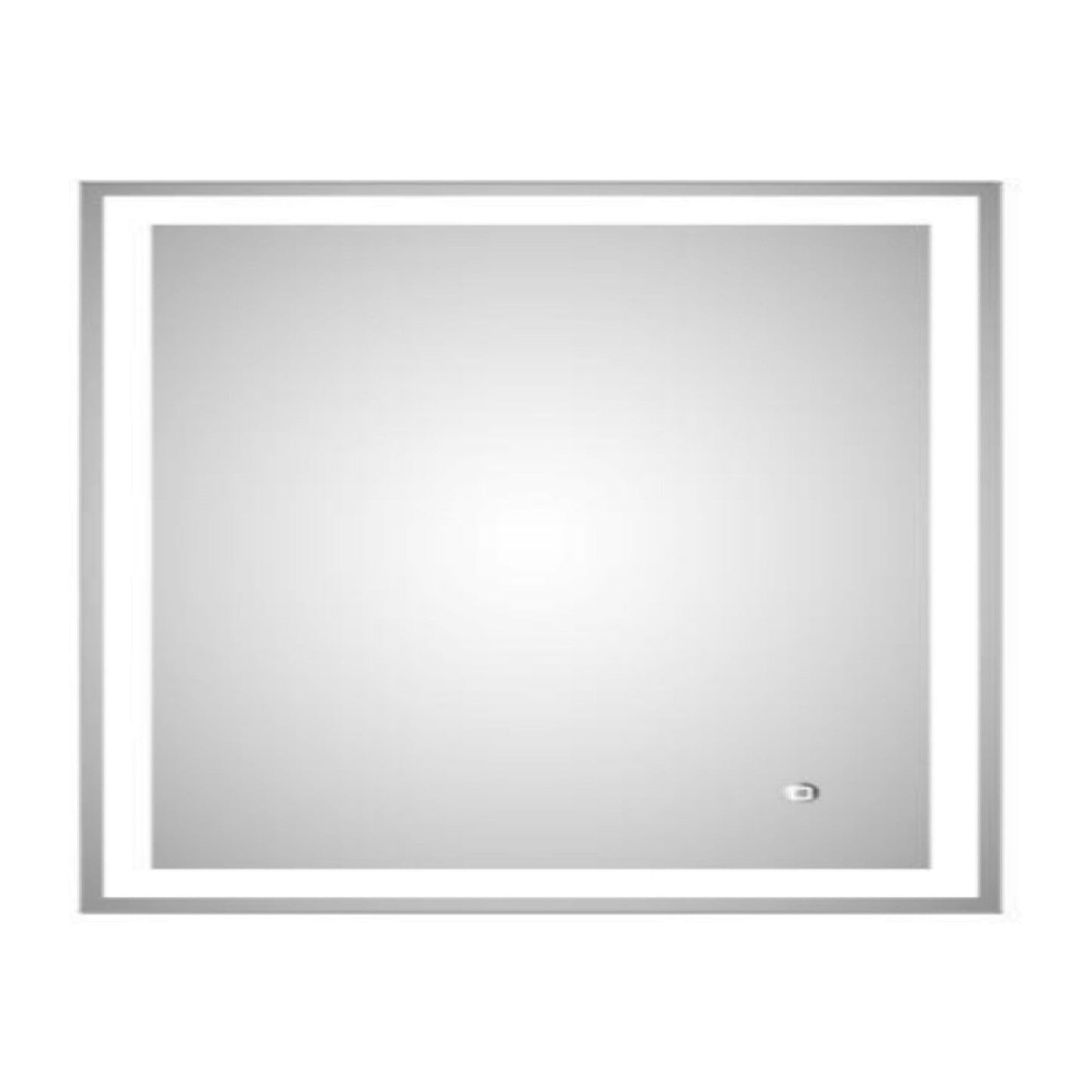 Duko Aurora 36" x 30" Bathroom Vanity LED Mirror With Touch Switch and Demister