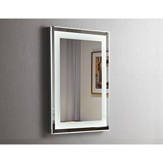 Duko Aurora 42" x 30" Bathroom Vanity LED Mirror With Touch Switch and Demister
