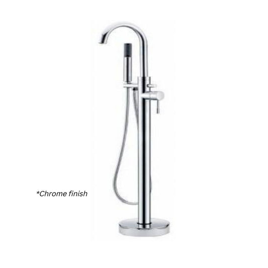 Duko FC323004 Freestanding Bathtub Faucet in Brushed Nickel Finish