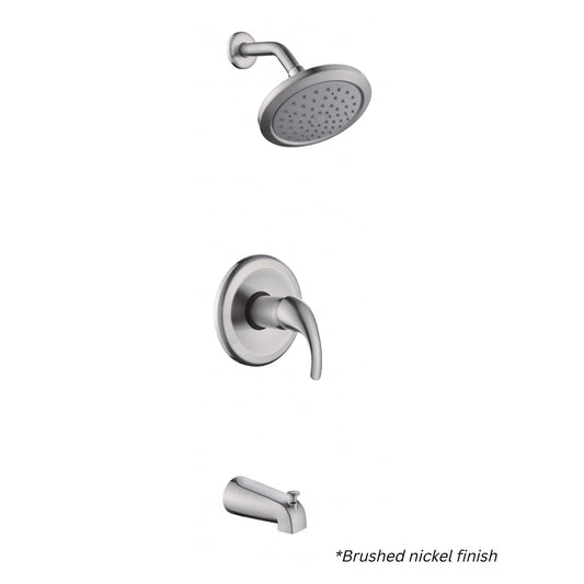 Duko FC364106 Bathroom Shower Faucet Set in Chrome Finish