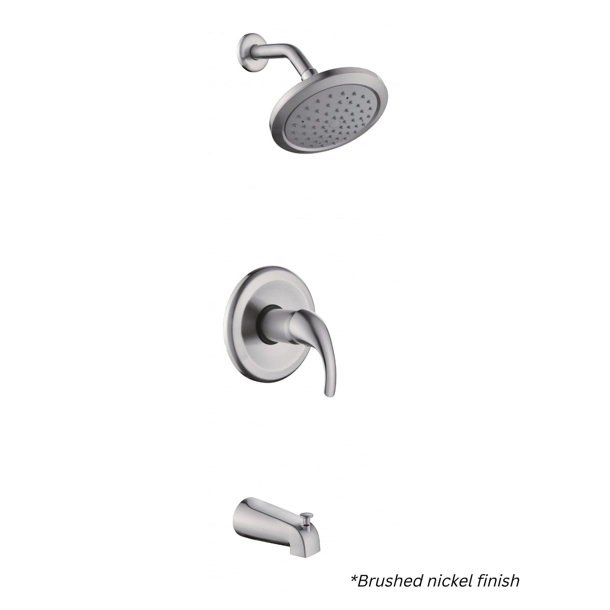 Duko FC364106 Bathroom Shower Faucet Set in Matte Black Finish