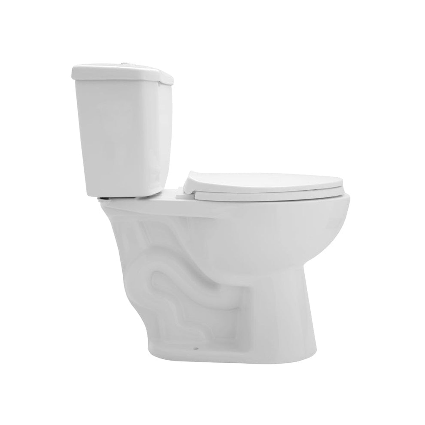 Duko FlushCore Series Seneca 1.0 Two Piece Single Flush Elongated Toilet ADA Compliant