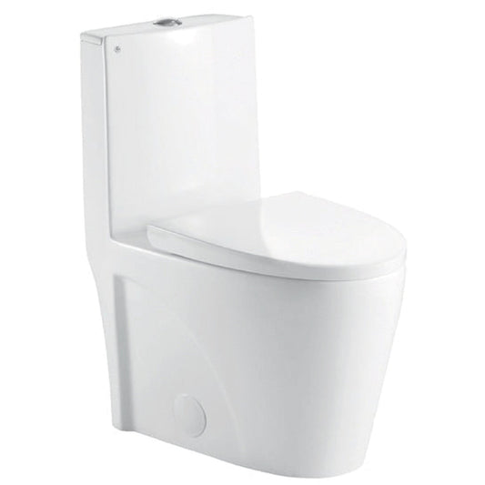 Duko Hemlock One-Piece Dual Flush Elongated Toilet