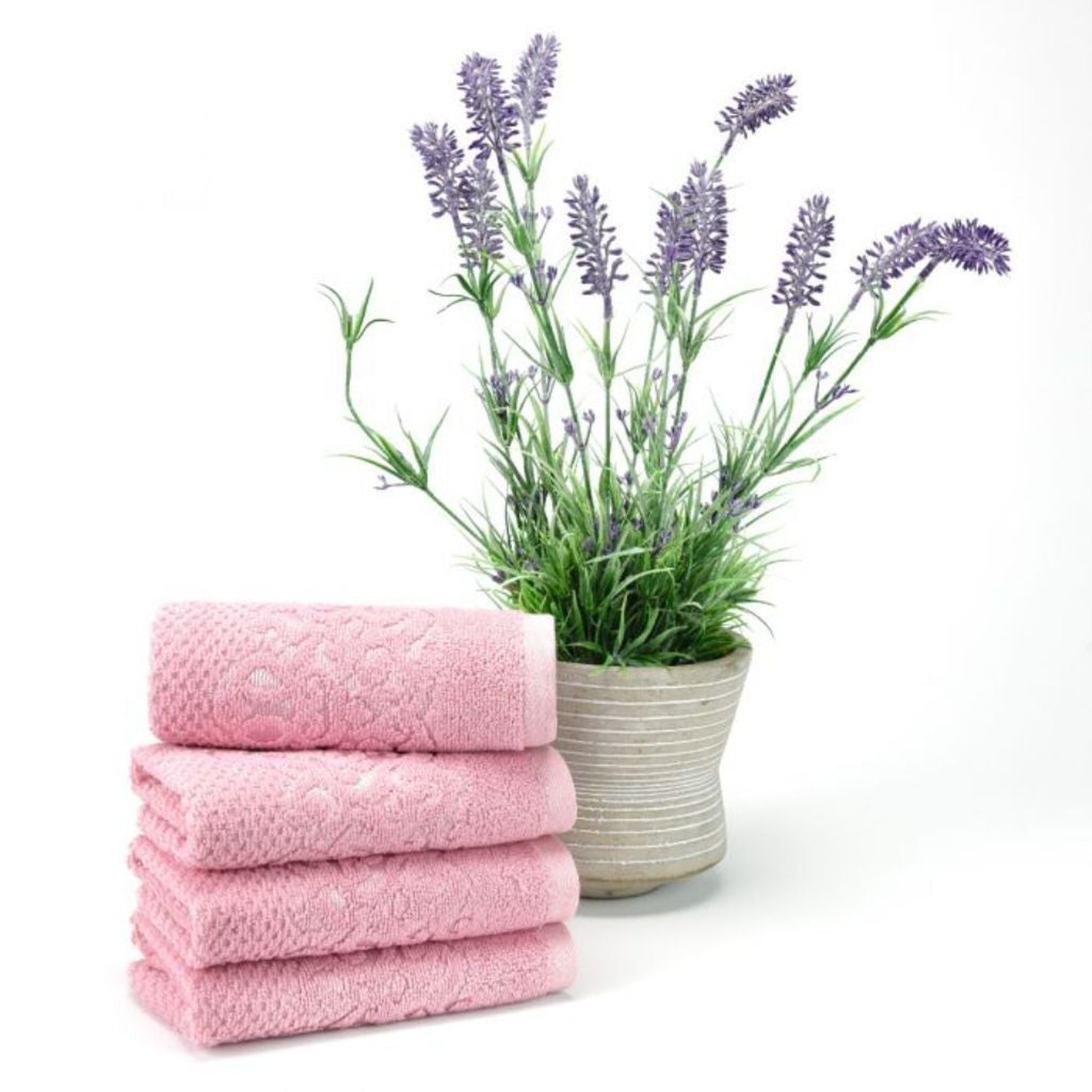 East`N Blue Galata Turkish Cotton Rose Bath Towel