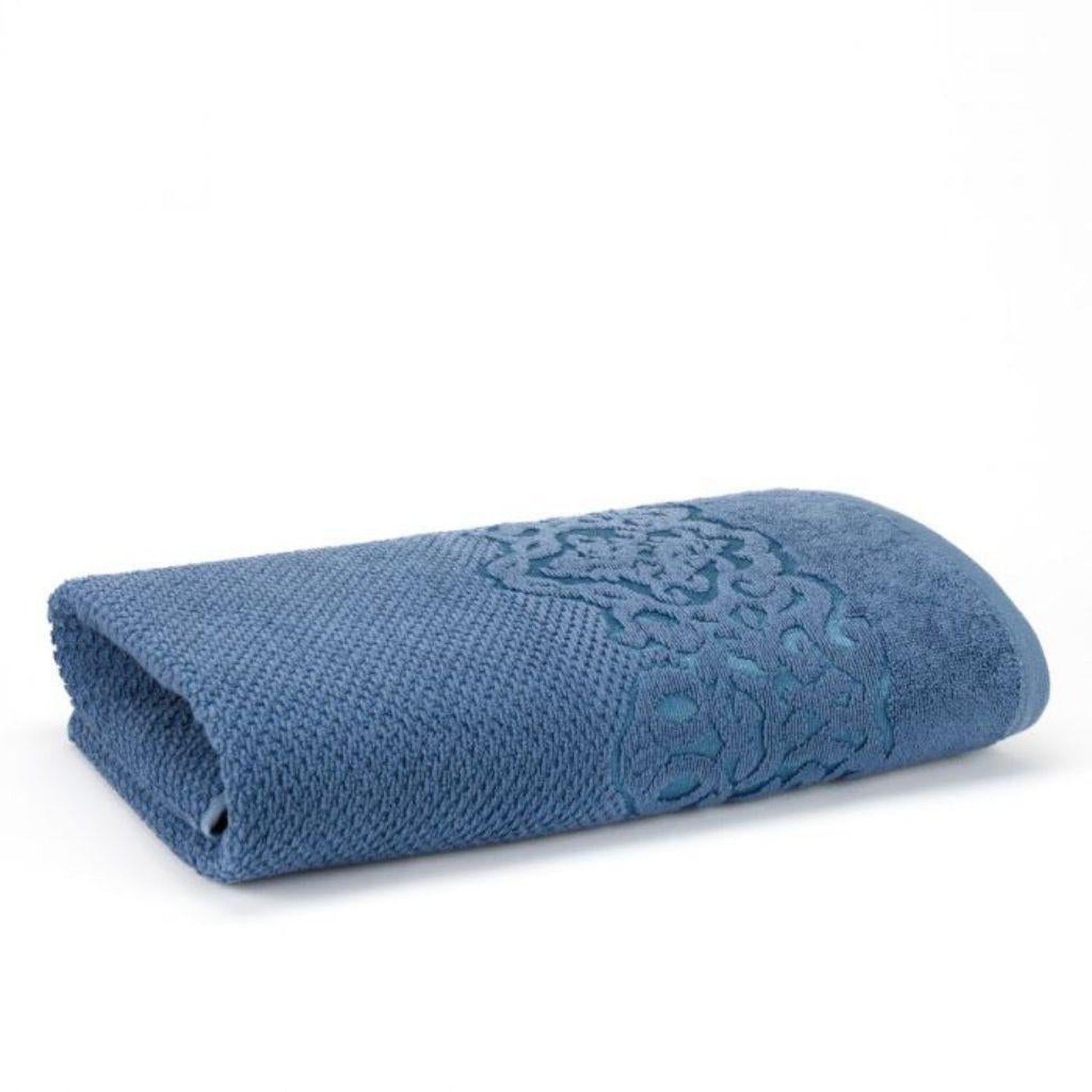 East`N Blue Galata Turkish Cotton Wedge Wood Blue Washcloth