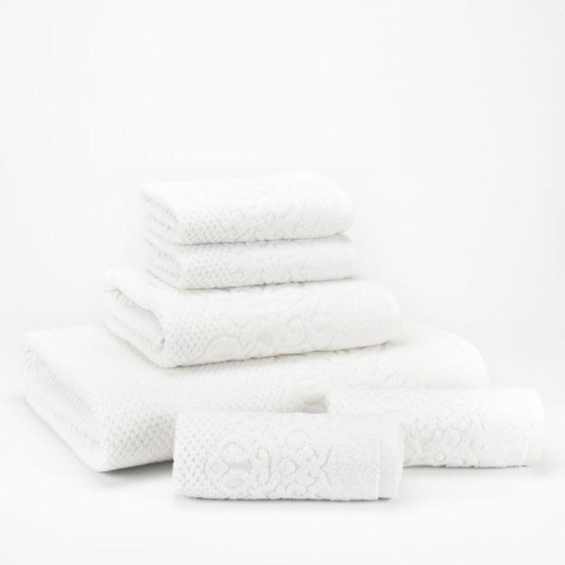 East`N Blue Galata Turkish Cotton White Bath Towel