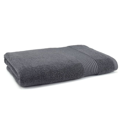 East`N Blue Lara Turkish Cotton Dark Grey Bath Towel