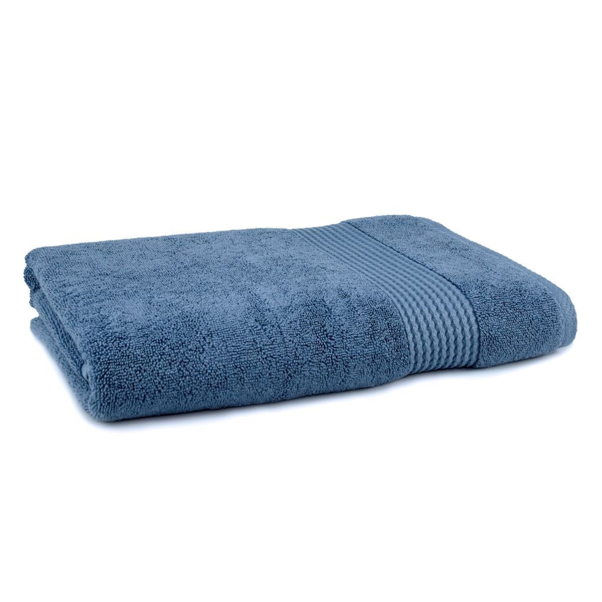 East`N Blue Lara Turkish Cotton Navy Blue Bath Towel