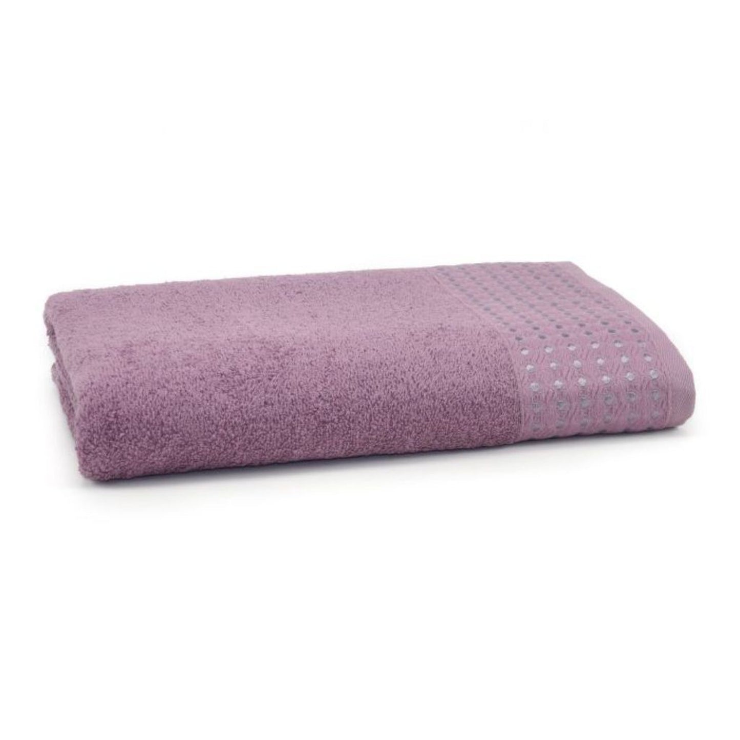 East`N Blue Petek Turkish Cotton Damson Bath Towel