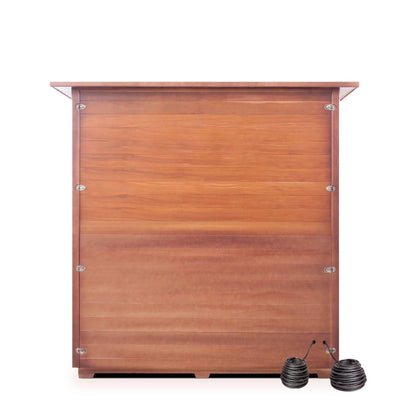 Enlighten InfraNature Duet Sapphire 4-Person Hybrid Infrared/Traditional Indoor Sauna