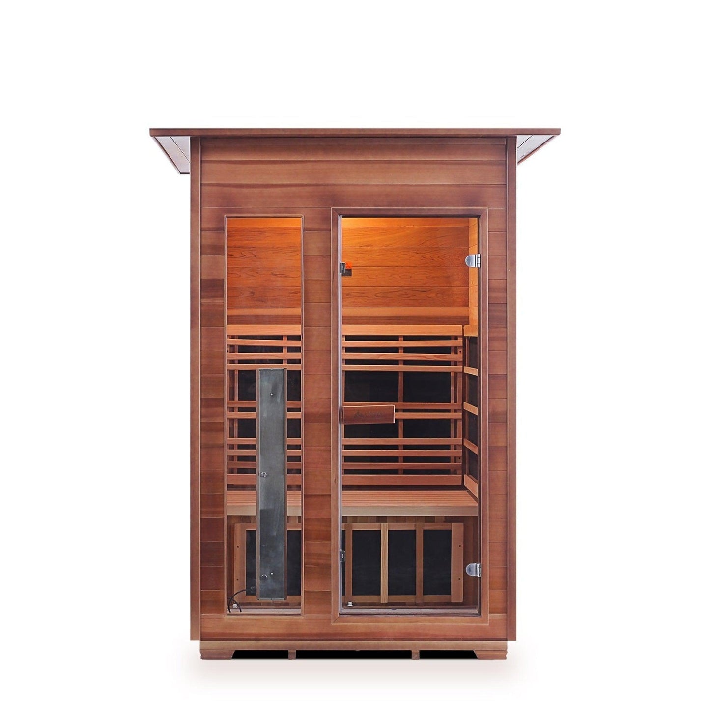 Enlighten InfraNature Original Rustic 2-Person Full Spectrum Infrared Indoor Sauna